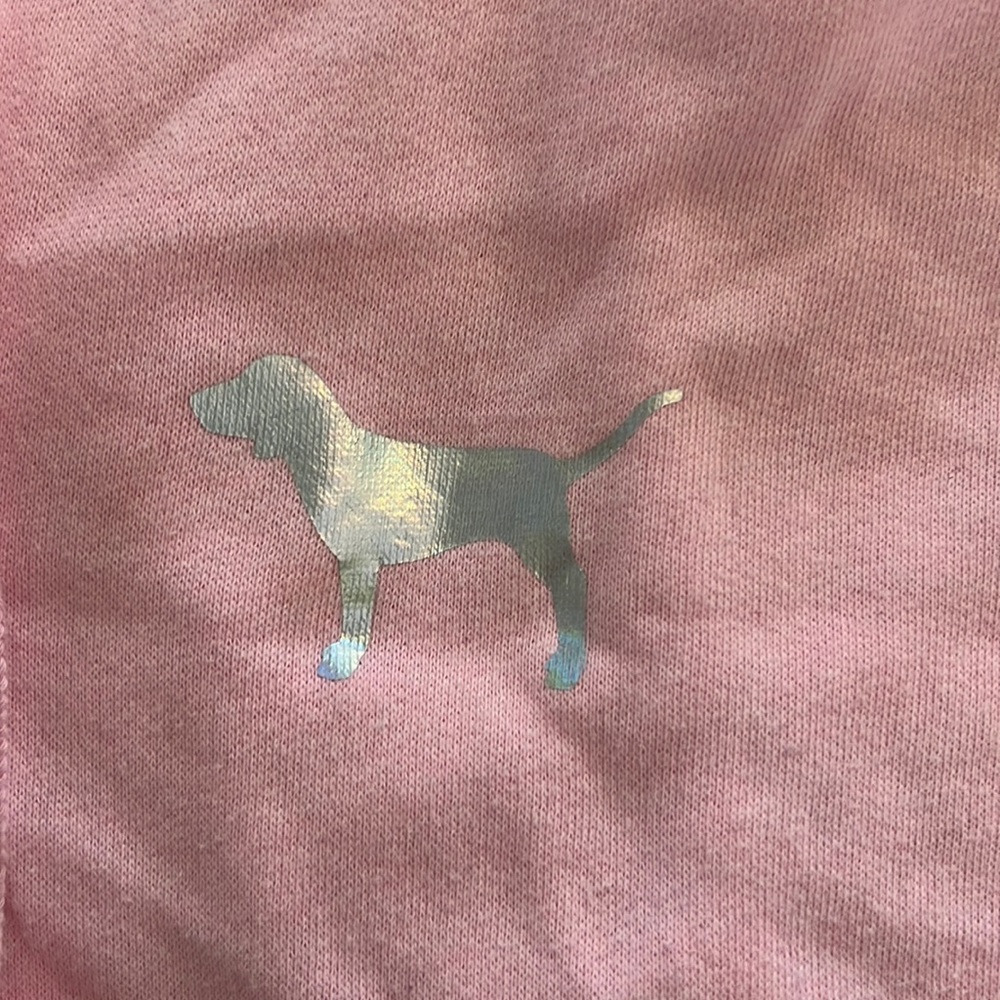 Pink hoodie size large